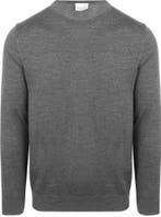 Profuomo Pullover Merinowol Grijs maat Maat 52/54 (L) Heren, Maat 52/54 (L), Verzenden, Nieuw, Profuomo