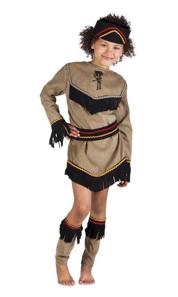 Indianen Jurk Kind, Kinderen en Baby's, Carnavalskleding en Verkleedspullen, Nieuw, Verzenden