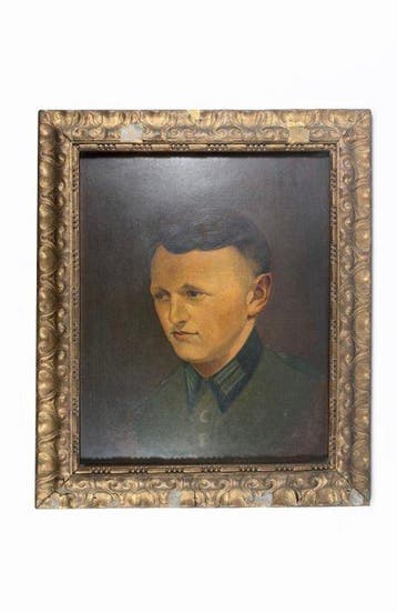 C. Srambets (XX) - Retrato de militar