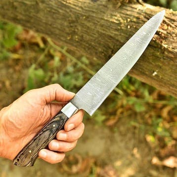Hekito - Keukenmes - Chefs knife - Exclusief Vintage, Antiek en Kunst, Antiek | Keukengerei