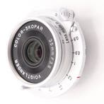 Voigtländer Color-Skopar 35mm F/3.5 Leica M mount zilver |, Verzenden, Zo goed als nieuw