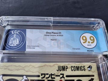One Piece #1 - Japanese edition - 1 Graded comic - Herdruk