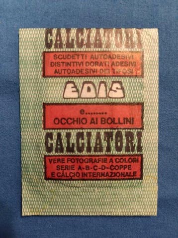 1969/70 Edis Calciatori Emballage d’origine Pack - Presque