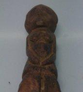 cuillère de rituel Dan - Ancienne cuillère africaine de