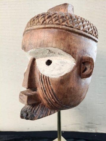 Masker Lwalwa Mfondo/Mvondo - ex-Zaïre - DR Congo (Zonder, Antiquités & Art