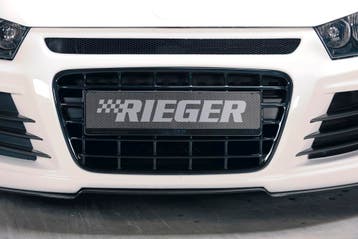 Rieger Grill glanzend zwart | Scirocco 3 (13): 08.08-04.14 (, Verzenden, Nieuw, Volkswagen