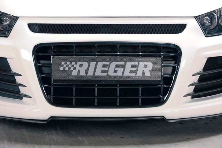 Rieger Grill glanzend zwart | Scirocco 3 (13): 08.08-04.14 (, Autos : Pièces & Accessoires, Carrosserie & Tôlerie, Envoi