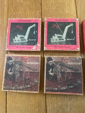 Speelgoed constructiedoos - Boy - Metaalbouwdoos
