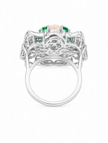 Sans prix de réserve - Bague de cocktail Argent - 6.15ct.