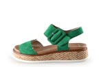 Rieker Sandalen in maat 38 Groen, Verzenden, Sandalen of Muiltjes, Zo goed als nieuw, Groen