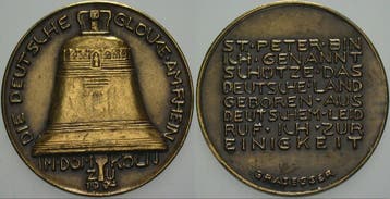 Bronzegussmedaille 1924 Koeln-stadt, Verzenden