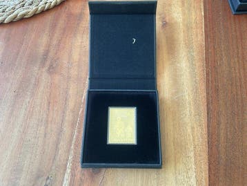 Nederland 2019 - Gouden postzegel. Market garden .999% goud, Gestempeld