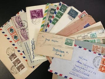 Postgeschiedenis - 28+ Buitenlandse Landen - Uitgebreide, Gestempeld