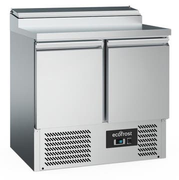 Saladette 2x 1/1 GN 240L | Geheel RVS | 2 deurs | Statisch, Verzenden, Nieuw in verpakking