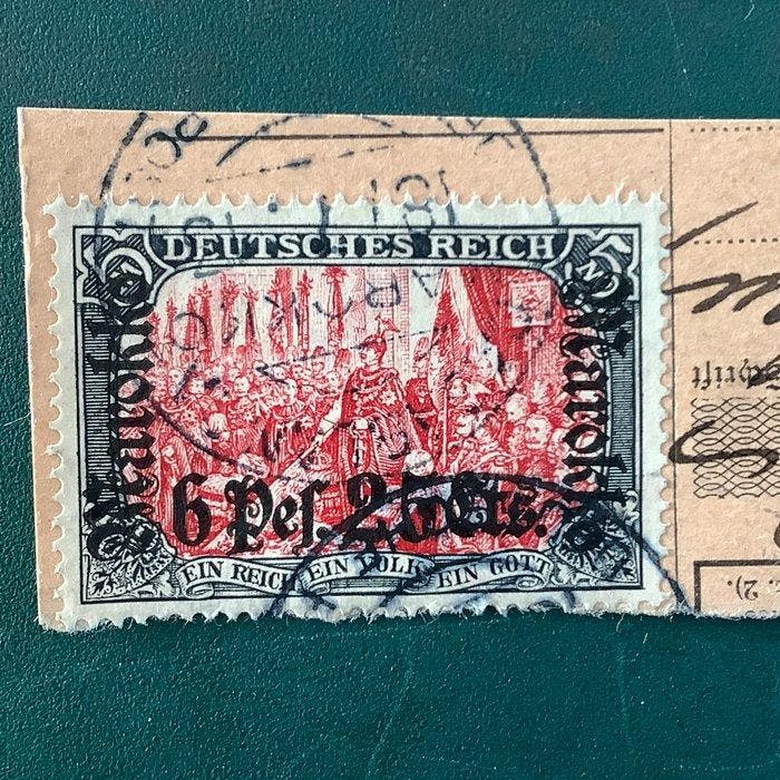 Duits postkantoor in Marokko 1911 - 6P 25 C ministerdruk met, Postzegels en Munten, Postzegels | Europa | Duitsland