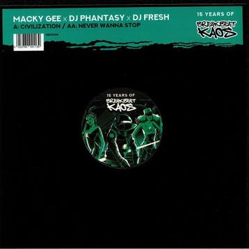 Macky Gee x DJ Phantasy x Fresh - 15 Years Of Breakbeat Kaos, Verzenden, Gebruikt