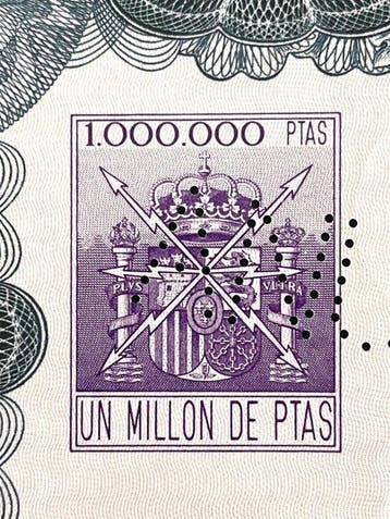 Espagne - Télégraphes. Très rare. Série 11 billets