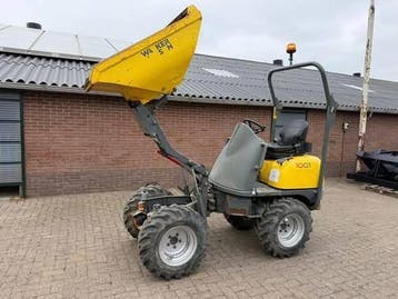 Veiling: Minidumper Wacker Neuson D01-04 Diesel 18.9kW 2019, Ophalen
