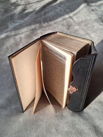 Het Nieuwe Testament Statenbijbel gouden slot - 1884, Antiek en Kunst