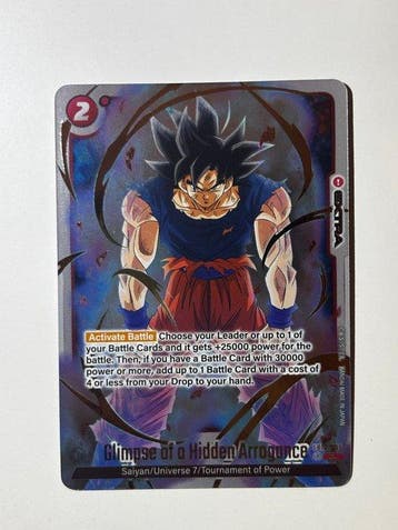 Bandai - 1 Card - Dragon Ball, Dragon Ball Z - Son Goku, Nieuw