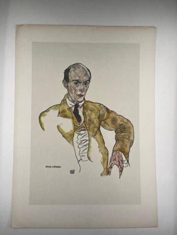 Egon Schiele (1890-1918), after - Arnold Schönberg (1917)
