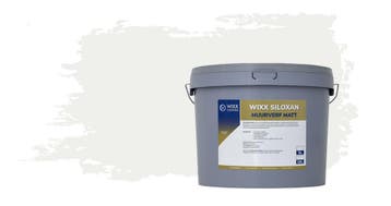Wixx Siloxan Buitenlatex Matt RAL 9016 | Verkeerswit 5L, Verzenden, Nieuw