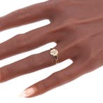 Zonder minimumprijs - Ring - 18 karaat Geel goud - Diamant -, Nieuw