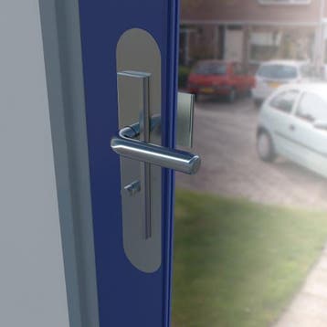 Secumax RVS anti-manipulatie plaat SKG 240 mm, Doe-het-zelf en Bouw, Deuren en Vliegenramen, Ophalen of Verzenden, Nieuw