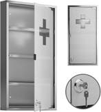 Hangkast badkamer - Medicijnkastje - Wandkast - Zilver - Jag, Verzenden, Nieuw