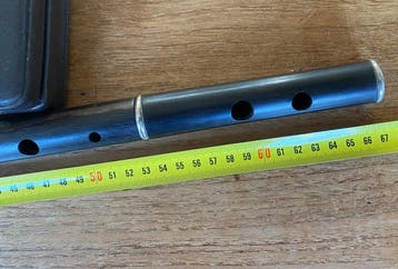 Unknown - Houten Dwarsfluit in D - - Fluit (Zonder, Nieuw