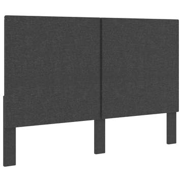 vidaXL Hoofdbord 180x200 cm stof donkergrijs, Verzenden
