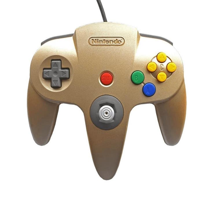 Originele Nintendo 64 Controller Gold - Gamecube Stijl, Consoles de jeu & Jeux vidéo, Consoles de jeu | Nintendo 64, Envoi