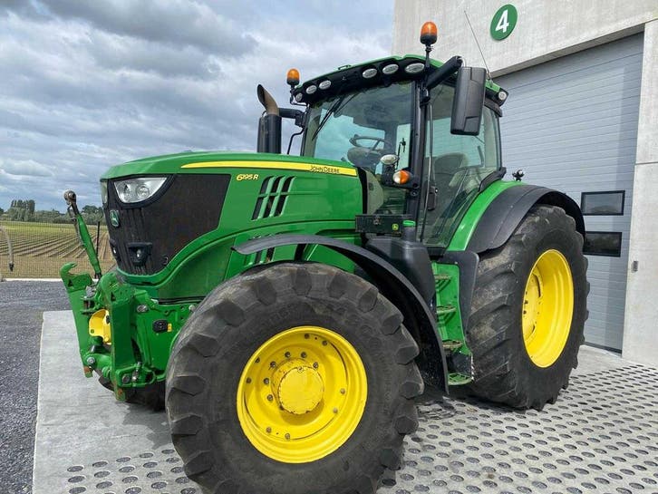 Online veiling - John Deere - 6195R - 4-Wheel Drive, Articles professionnels, Agriculture | Tracteurs, Enlèvement