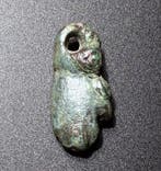 Oud-Romeins Brons Handamulet-symbolen van vriendschap,