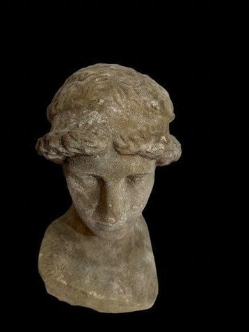 Replica van een oude Griek Terracotta Athenas hoofd - 42 cm
