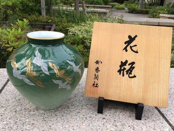 Vaas - Keramiek, Koransha - Japan - Vliegende