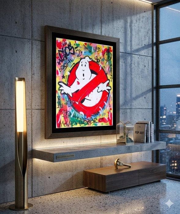 Calvo - Who You Gonna Call?, Antiek en Kunst, Kunst | Schilderijen | Modern