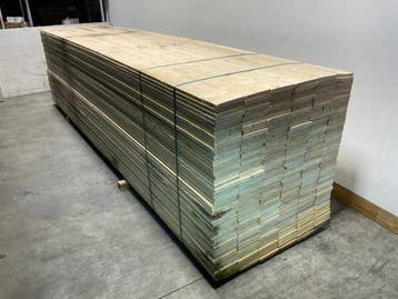 Veiling - 30x Vuren plank ruw 480x17,5x2,2cm, Nieuw