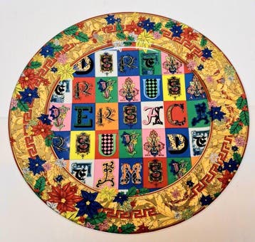 Rosenthal - Versace - Wandbord - Wand- Platzteller Versace
