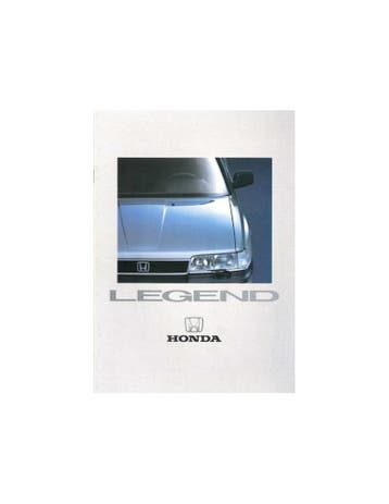 1988 HONDA LEGEND 2.7I V6 BROCHURE NEDERLANDS