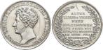 Verzilverte Bronze-medaille 1832 Sachsen-coburg-gotha Ern..., Postzegels en Munten, Penningen en Medailles, Verzenden