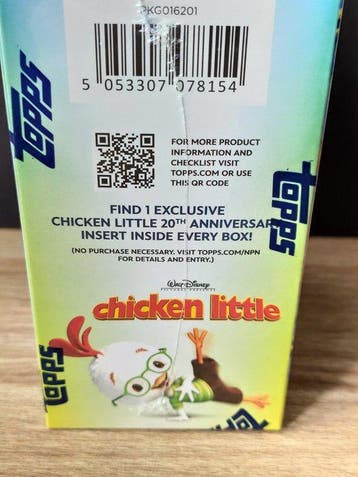 Topps Chrome Disney Value Box - 1 Sealed box