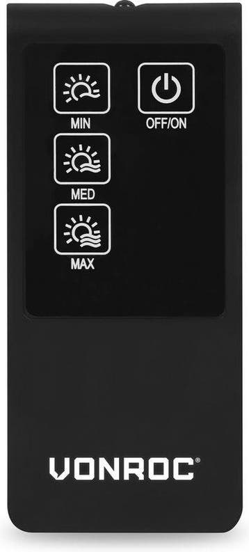 2dekans | VONROC Afstandsbediening voor PH512AC heater, Ophalen of Verzenden, Nieuw