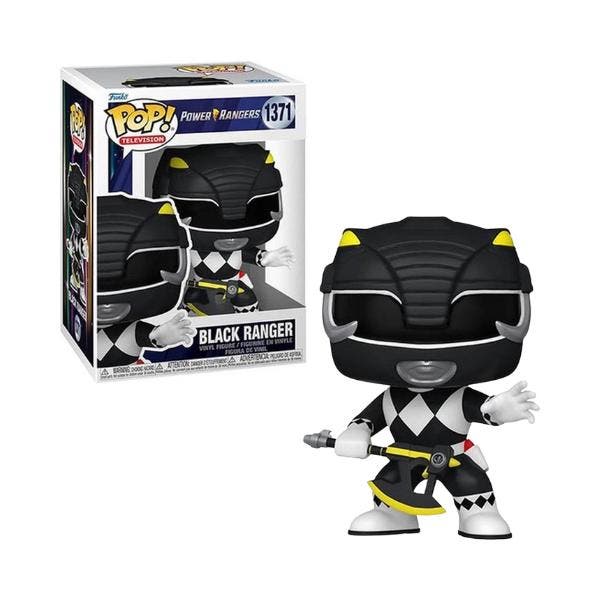 Funko Pop!  Power Rangers - Black Ranger #1371, Verzamelen, Poppetjes en Figuurtjes, Nieuw, Verzenden