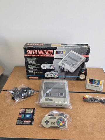 Nintendo - Snes - Super Rare - Big Box - Super Mario World, Games en Spelcomputers, Nieuw