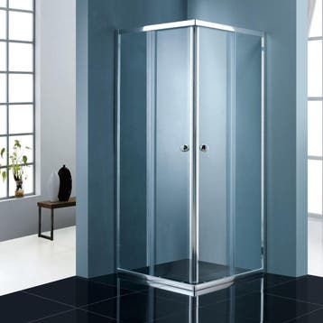 Aanbieding: ACTIE BWS Douchecabine | Vierkant 90x90cm | 2, Ophalen of Verzenden, Nieuw, Chroom, Douche