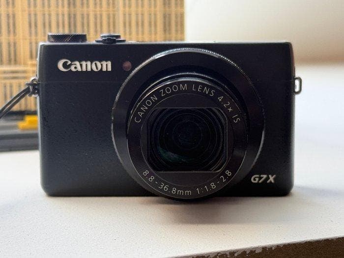 Canon PowerShot Canon G7X (Mark I) Digitale compact camera, Audio, Tv en Foto, Fotocamera's Digitaal