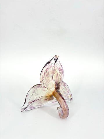 Tafelmiddenstuk (2) - Glas - Bloemen in Kunstglas