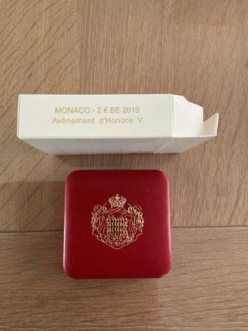 Monaco. 2 Euro 2019 Honoré V Proof