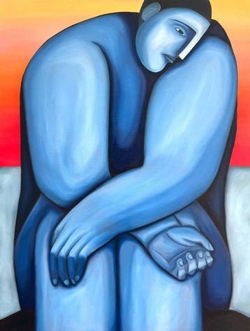 Sad monsters club / Jade Mouge - Le veilleur bleu XL